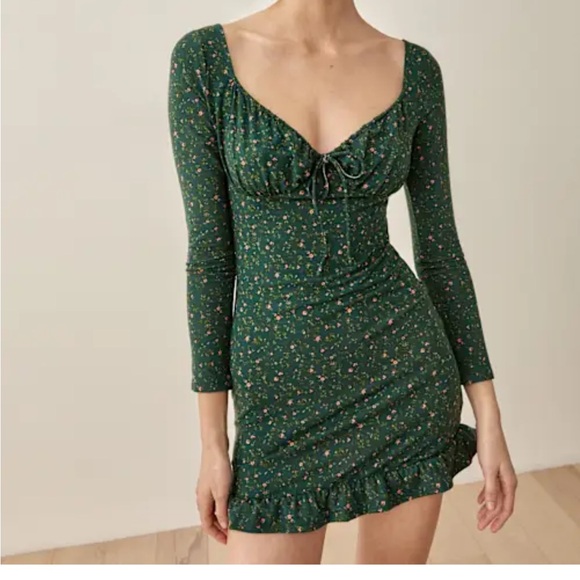 Reformation floral print mini dress, size S - Picture 3 of 8